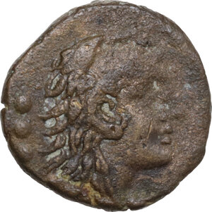 obverse: L. Trebanius. AE Quadrans, 135 BC