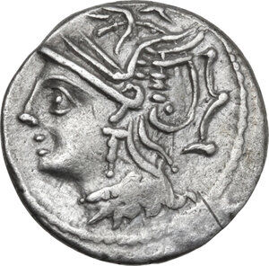 obverse: L. Appuleius Saturninus. AR Denarius, 104 BC