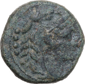 obverse: Northern Apulia, Luceria. AE Quadrunx, c. 211-200 BC