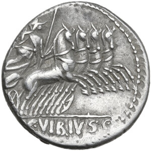 reverse: C. Vibius Pansa. AR Denarius, 90 BC