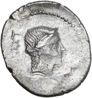 obverse: C. Norbanus. AR Denarius, 83 BC