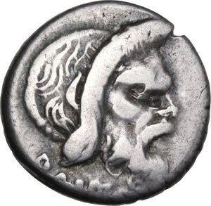 obverse: C. Vibius C. f. Pansa Caetronianus. AR Denarius, 48 BC