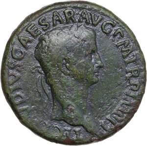 obverse: Claudius (41-54). AE Sestertius. Rome mint, 42-43