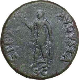 reverse: Claudius (41-54). AE Sestertius. Rome mint, 42-43