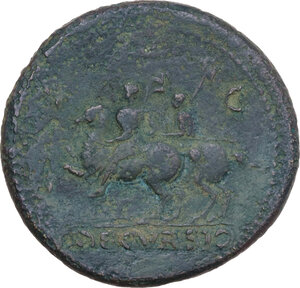 reverse: Nero (54-68). AE Sestertius, Rome mint