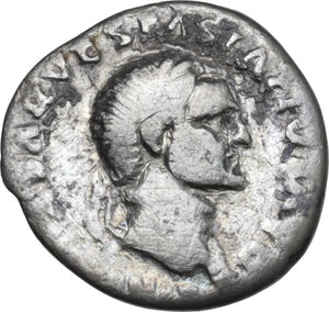 obverse: Vespasian (69-79). AR Denarius, 69-70