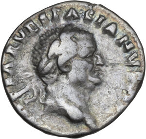 obverse: Vespasian (69-79). AR Denarius, Rome mint, 70 AD