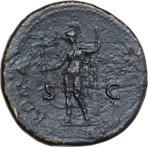 reverse: Vespasian (69-79). AE Sestertius, Rome, 71 AD