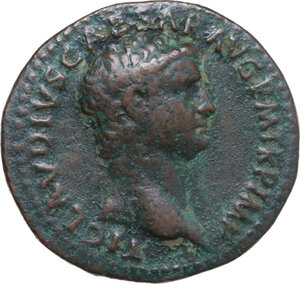 obverse: Titus (79-81). AE As, Rome mint, 80-81
