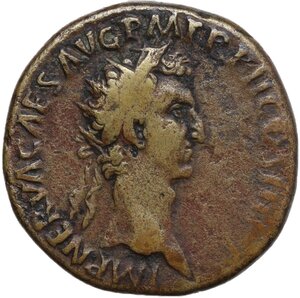 obverse: Nerva (96-98). AE Dupondius, Rome mint, 97 AD