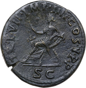 reverse: Trajan (98-117). AE Sestertius, 103 AD