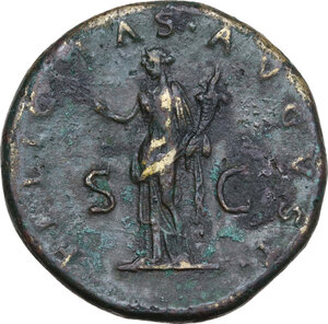 reverse: Trajan (98-117). AE Sestertius, 112-114