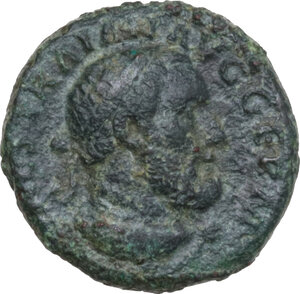 obverse: Trajan (98-117). AE Quadrans, Rome mint, 114-117
