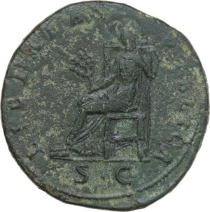 reverse: Hadrian (117-138). AE Sestertius. Rome, 120-121