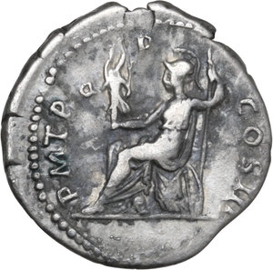 reverse: Hadrian (117-138). AR Denarius, Rome mint, 121-123