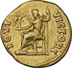 reverse: Hadrian (117-138). AV Aureus, Rome mint, 136 AD
