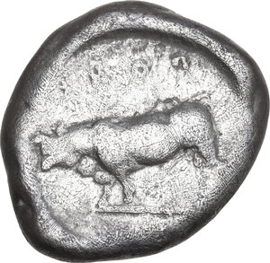 reverse: Lucania, Poseidonia-Paestum. AR Stater, 445-420 BC