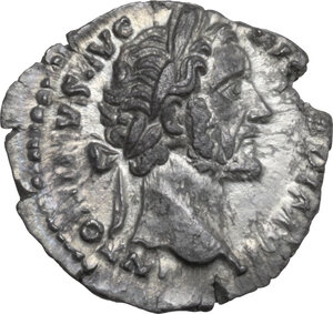 obverse: Antoninus Pius (138-161). AR Denarius, Rome mint, 157-158