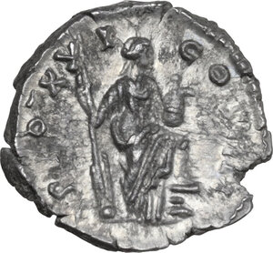 reverse: Antoninus Pius (138-161). AR Denarius, Rome mint, 157-158