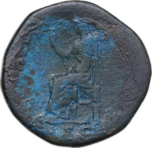 reverse: Antoninus Pius (138-161). AE Sestertius, 145-161