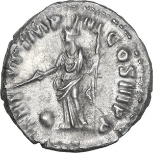 reverse: Commodus (177-193). AR Denarius, Rome mint, 181 AD