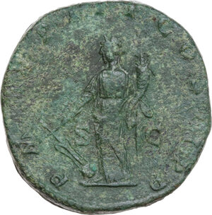 reverse: Septimius Severus (193-211). AE Sestertius, Rome mint, 195-196