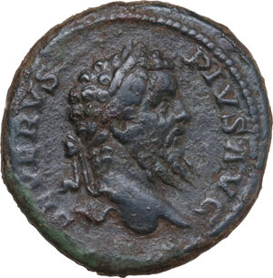 obverse: Septimius Severus (193-211). AE As, Rome mint, 210 AD