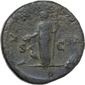 reverse: Julia Domna (died 217 AD). AE Sestertius, Rome mint, 211-217