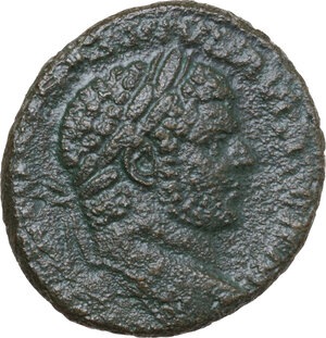 obverse: Caracalla (198-217). AE As, Rome mint, 214 AD