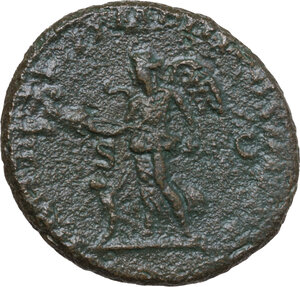 reverse: Caracalla (198-217). AE As, Rome mint, 214 AD