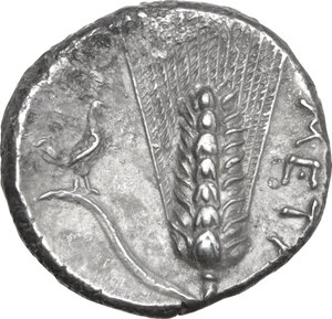 reverse: Southern Lucania, Metapontum. AR Stater, c. 280 BC