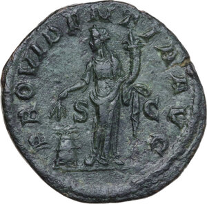 reverse: Severus Alexander (222-235). AE Sestertius, Rome mint, 231-235