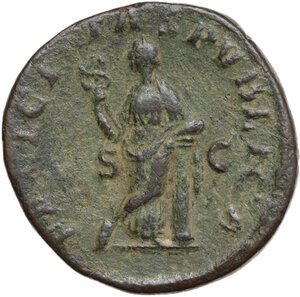 reverse: Julia Mamaea (died 235 AD). AE Sestertius, Rome mint