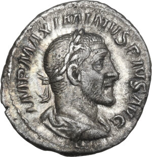 obverse: Maximinus I (235-238). AR Denarius, Rome mint, 236 AD