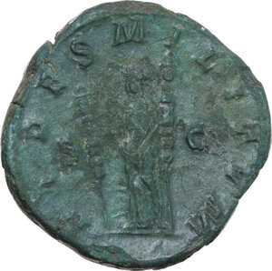 reverse: Maximinus I (235-238). AE Sestertius. Rome mint, 236-238