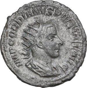 obverse: Gordian III (238-244). AR Antoninianus, Rome mint, 241-243