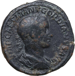 obverse: Gordian III (238-244). AE Sestertius, Rome mint, 238-239