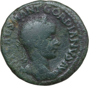 obverse: Gordian III (238-244). AE 30mm. Viminacium, Moesia Superior