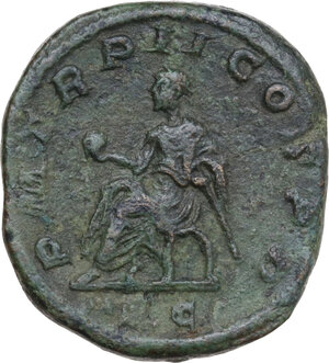 reverse: Philip I (244-249). AE Sestertius, Rome mint, 245 AD