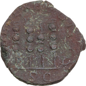 reverse: Philip I (244-249). AE Sestertius, Rome mint