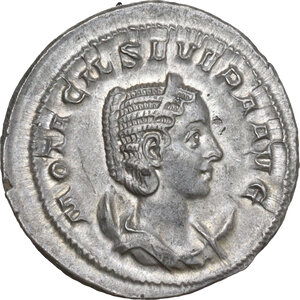 obverse: Otacilia Severa, wife of Philip I (244-249). AR Antoninianus, 246-248. Rome mint