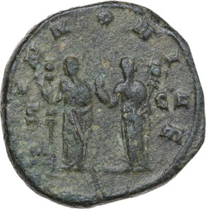reverse: Trajan Decius (249-251). AE Sestertius, Rome mint, 249-251