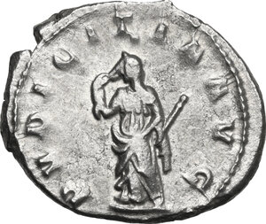 reverse: Herennia Etruscilla, wife of Trajan Decius (249-251). AR Antoninianus, Rome mint, 249-251
