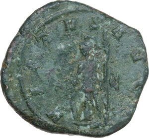 reverse: Gallienus (253-268). Joint reign. AE Sestertius, Rome mint, 254 AD
