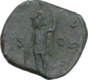 reverse: Gallienus (253-268). Joint reign. AE Sestertius, Rome mint, 254 AD