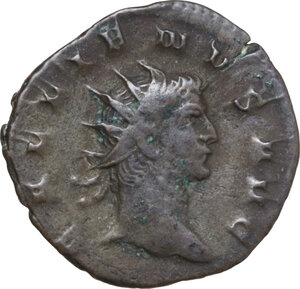 obverse: Gallienus (253-268). AR Antoninianus, Mediolanum mint, 260-268