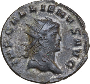 obverse: Gallienus (253-268). AR Antoninianus, Mediolanum mint, 260-268