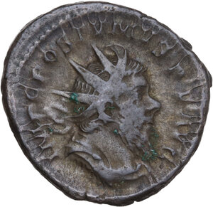 obverse: Postumus (259-268). AR Antoninianus, Lugdunum mint