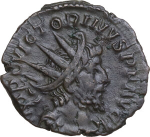 obverse: Victorinus (268-270). BI Antoninianus, Southern Gallic mint, 269-271