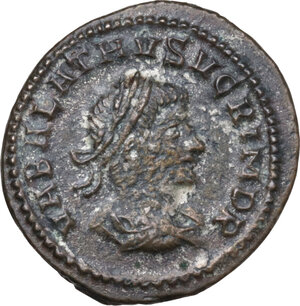 reverse: Aurelian with Vabalathus (270-275). AR Antoninianus, Antioch mint, 270-275